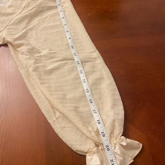 Bloomer Pajama Set SMALL Ivory - Picture 11 of 12